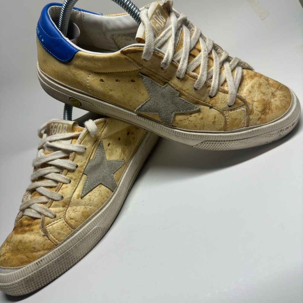 Golden Goose Deluxe Brand Beige Sneakers